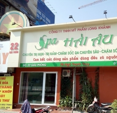 Spa Hải Âu thực hiện dịch vụ lăn kim tế bào gốc chưa được cấp phép?